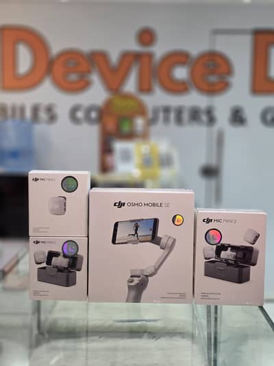DJI Mics and Gimble