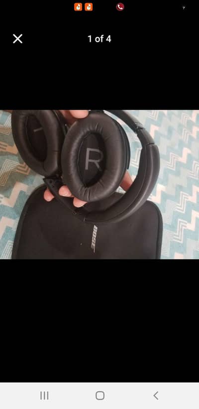 bose quite comfort 45 headphone original