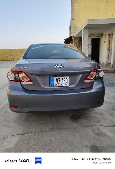 Toyota Corolla XLI 2012