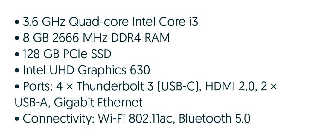 Mac Mini 2018 4