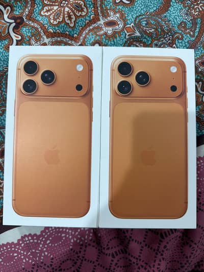Iphone 17 Promax Orange PTA APPROVED