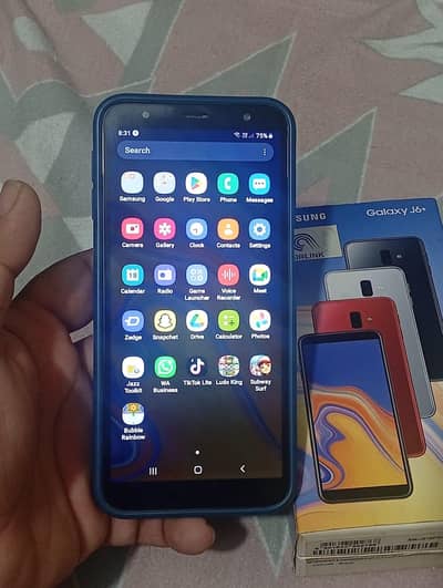 Samsung j6plus 3gb 32gb memory exchange posibal