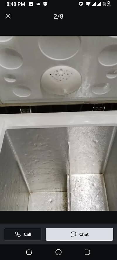 Haier double door deep freezer for sale good cooling