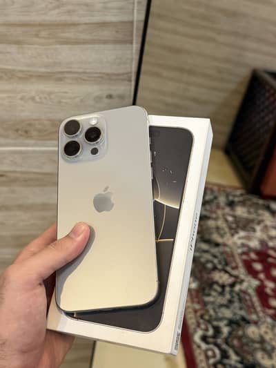 Iphone 16 pro max 256gb non pta