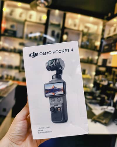 Dji Pocket 4 Creator Combo (SEAL PACKED)