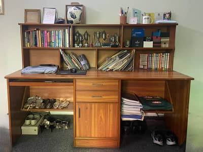 Spacious Wooden Study Table