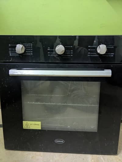 Canon Gas & Electric dual oven brand new condition