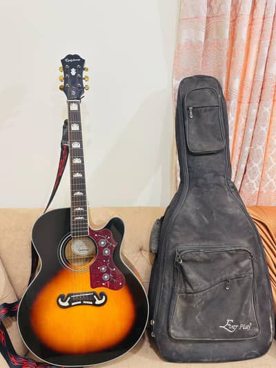 Epiphone j. 200 original brand new semi acoustic guitar