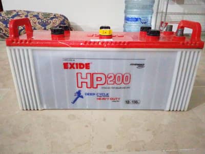 HP-200 Exide Battery 21 Plates | Genuine Battery | Good Condition