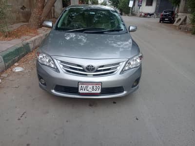 Toyota Corolla gli model 2011