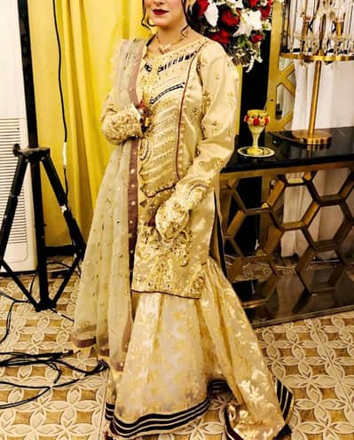 chiffon Banarsi Tail garara
