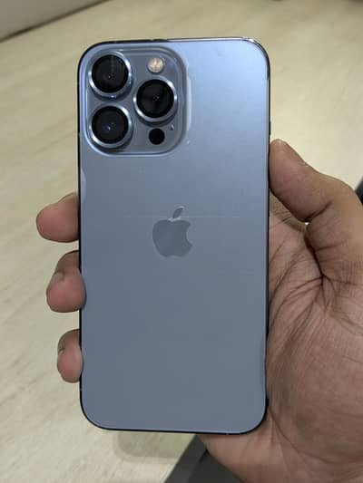 Apple iPhone 13 Pro 256GB Non PTA 84% Battery Health Sierra Blue