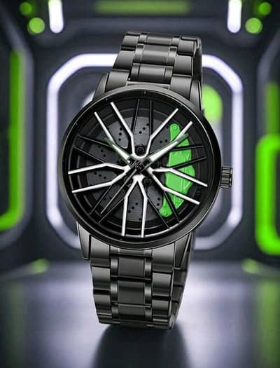 Car Wheel Watch 360⁰ rotating watch