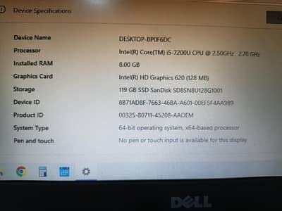 dell laptop