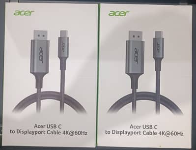 Acer USB Type C to DP DisplayPort 4k 60Hz Cable
