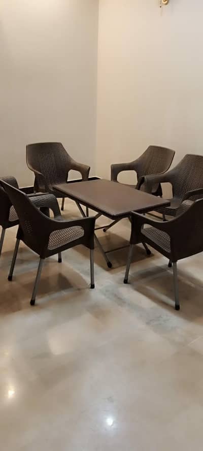 Chair with Table