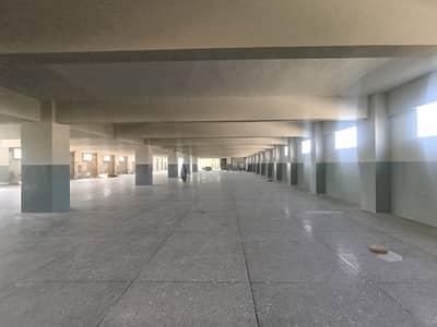 16500 Sq. Ft Compliant-Ready Factory With Parking In FB Industrial Area Block 22.