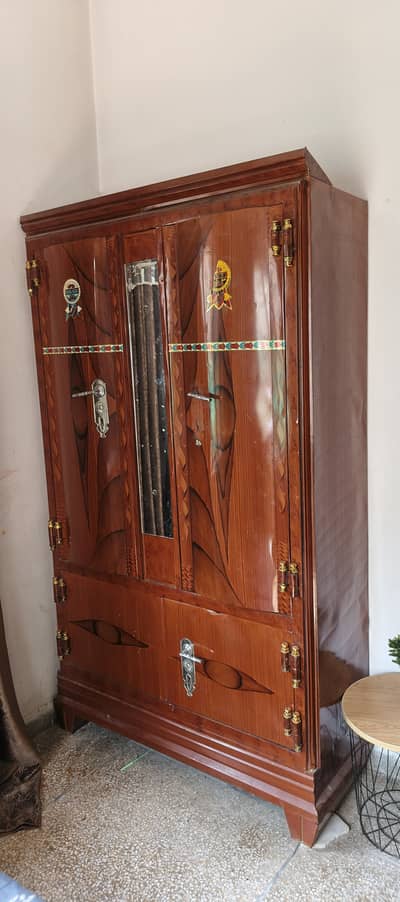 Steel Iron Wardrobe / Almirah with Mirror – Strong & Spacious