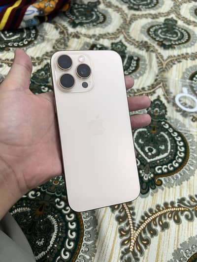 16 pro max 256gb desert titanium
