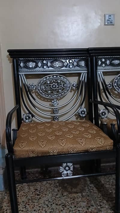 iron sofa set