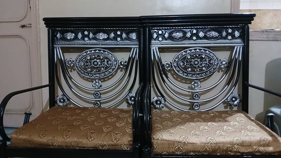 iron sofa set 1