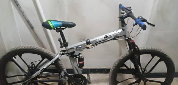 begood cycle alloy rims 7 speed gears mechanical disk brakes foldable