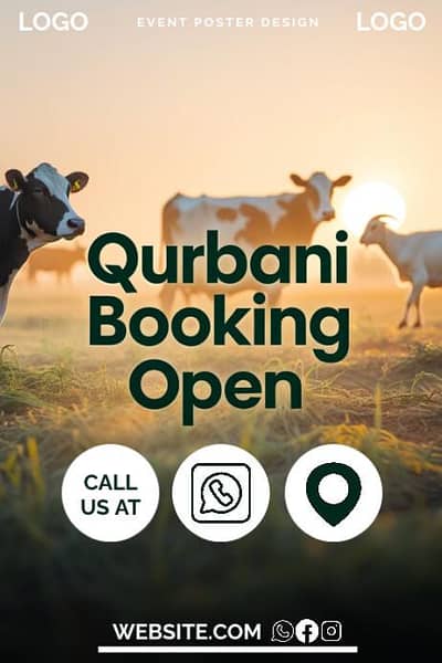 qurbani ki booking open hai