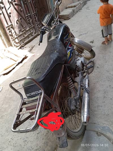 first owner united 70cc  black