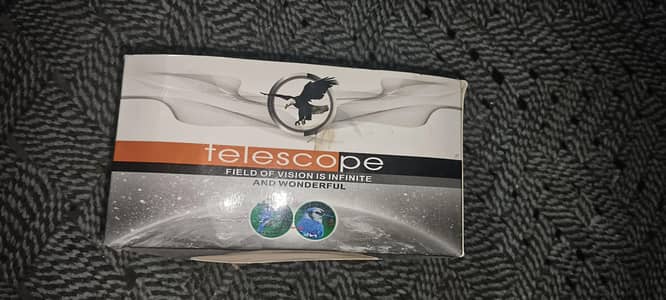 telescope field of vision is infinite lens