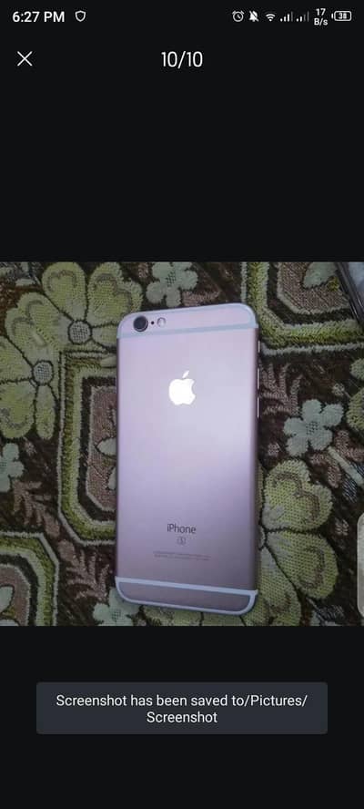 IPHONE 6S 32 IN 10/10 CONDITION