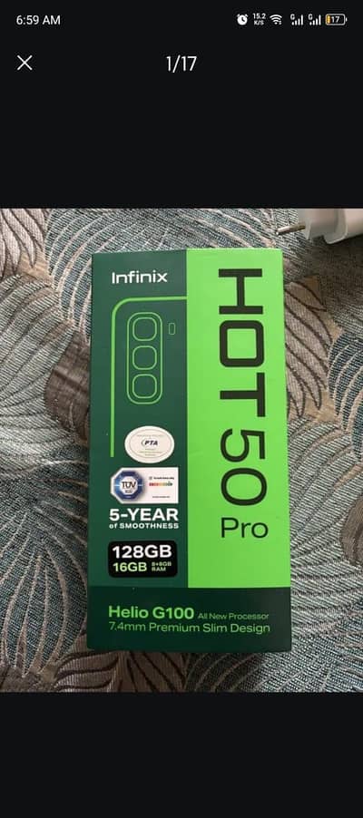 Infinix Hot 50 pro brand new