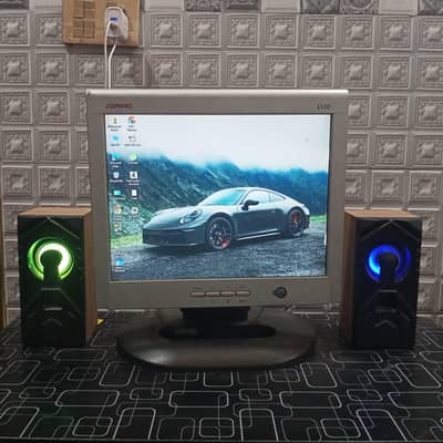 Gaming PC | 16gb ram | 128+500 | p620 2gb gpu | with moniter whole set
