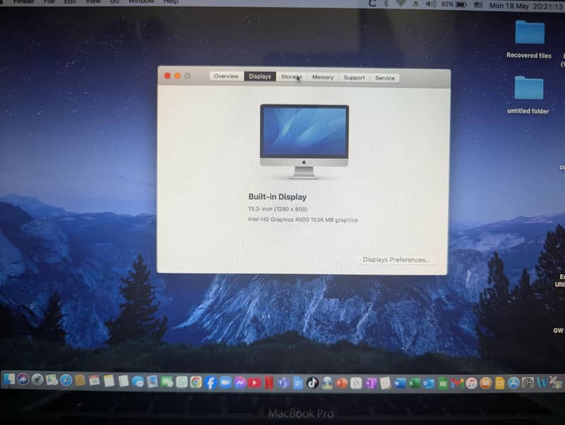 MacBook pro 2012 5