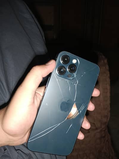 iphone 12pro max- 512gb non pta read discrp. . .
