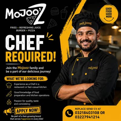 chef required call on WhatsApp not direct
