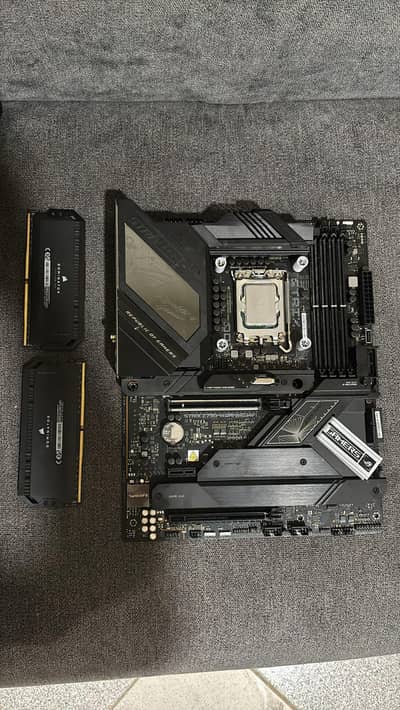 i9 12900k with Asus strix z790h and 64gb ddr5 ram