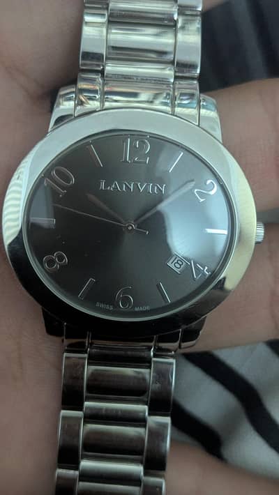 Lanvin Swiss-made watch