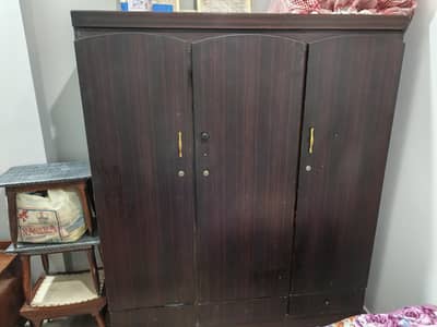 3 Door cupboard for sale