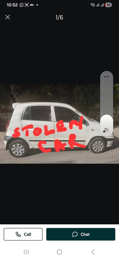 Beware Stolen Vehicle from Karachi