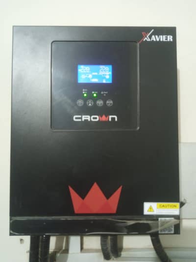 Crown Inverter 1.5 KW Brand New 2.5 PV