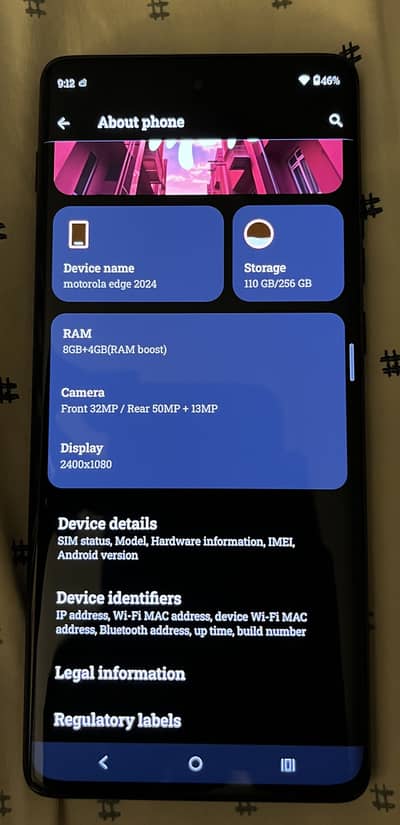 Motorola Edge 2024 (8/256GB) | 144Hz p-OLED | Midnight Blue