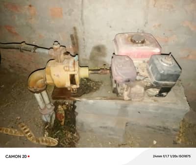 petrol water pump
