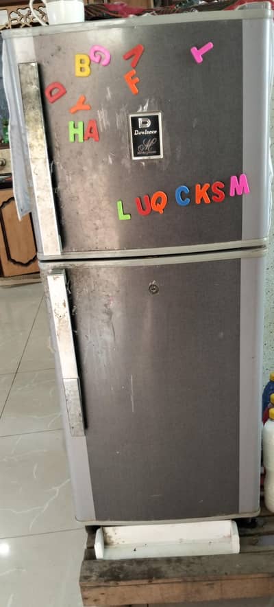 Dawlance medium size fridge  grey color