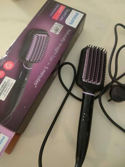 Philips heated straightening brush
