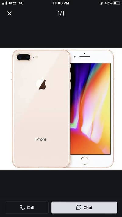 iphone 8 plus Pta aproved