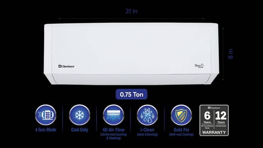 Dawlance Inverter AC Excellent Condition Fast Cooling Low Electricity