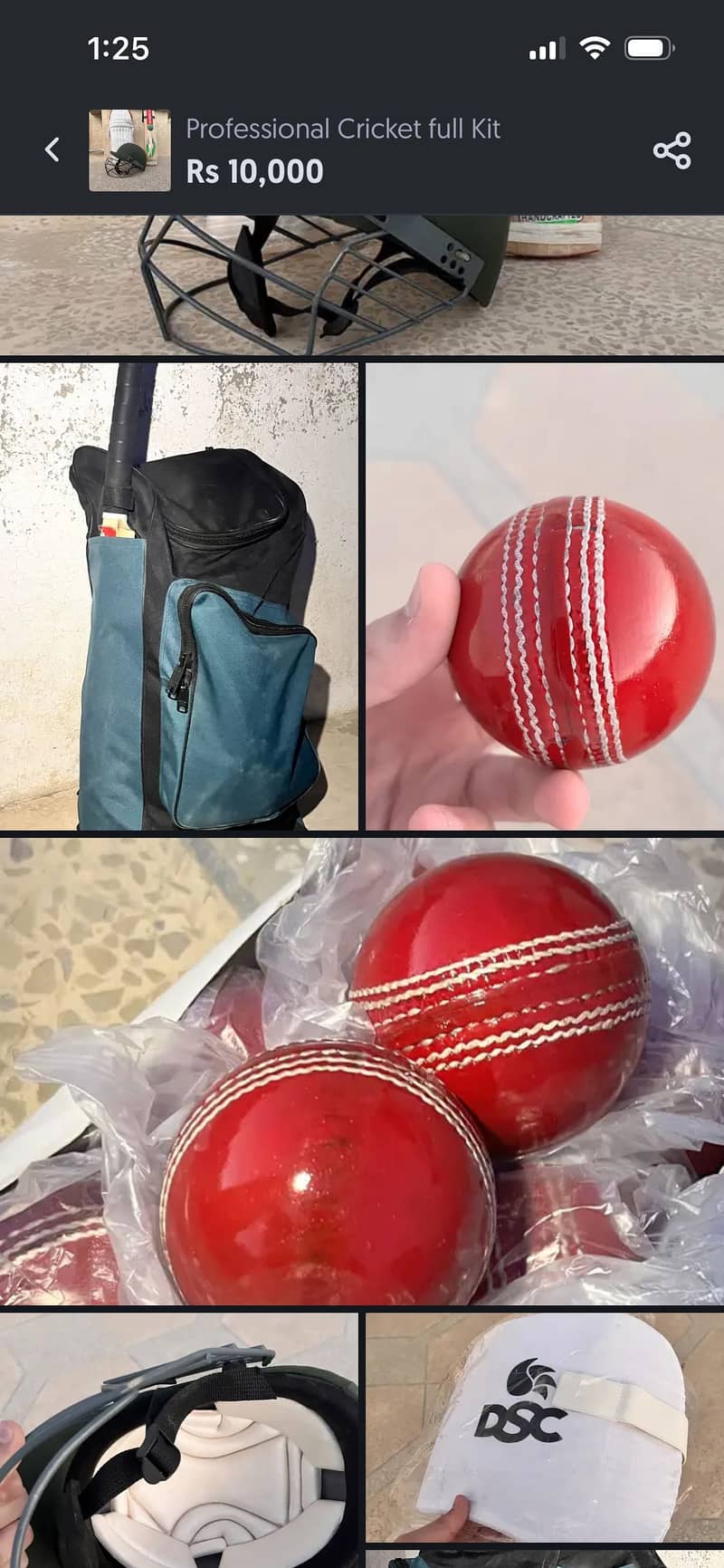 Cricket kit 1
