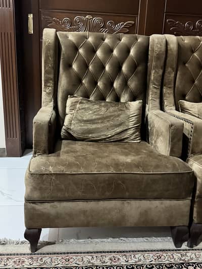 Luxury long back chairs