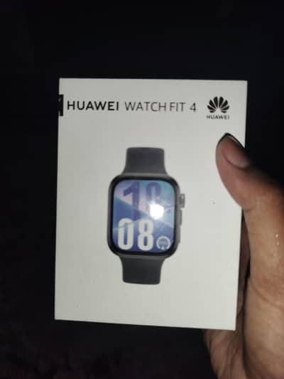 Huawei watch fit 4.0 time charged with charger,box, warranty card