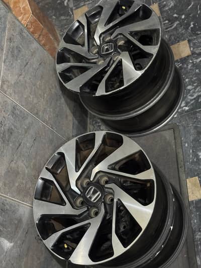 Civic x rim tyres